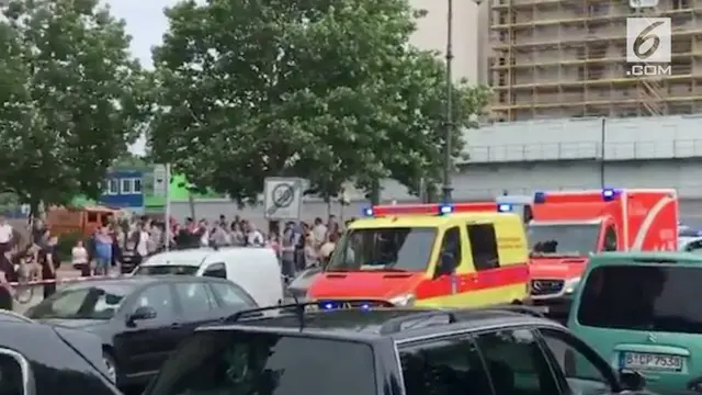 Seorang Pria ditembak Polisi usai mengamuk di sebuah katedral di Berlin, Jerman.