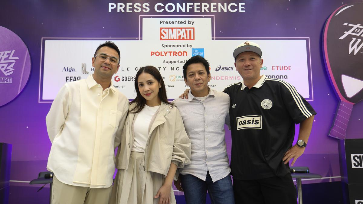 Sportainment Paling Hip Akhir Tahun, Raffi Ahmad Gandeng Legenda Sepak Bola Italia Main Padel di Indonesia