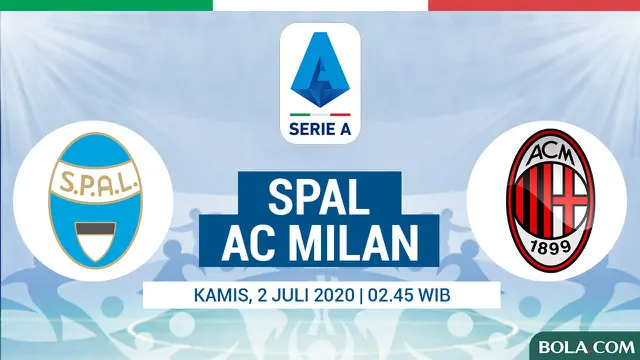 Serie A - SPAL Vs AC Milan