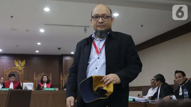 Novel Baswedan dan Miryam S. Haryani Bersaksi di Sidang Markus Nari
