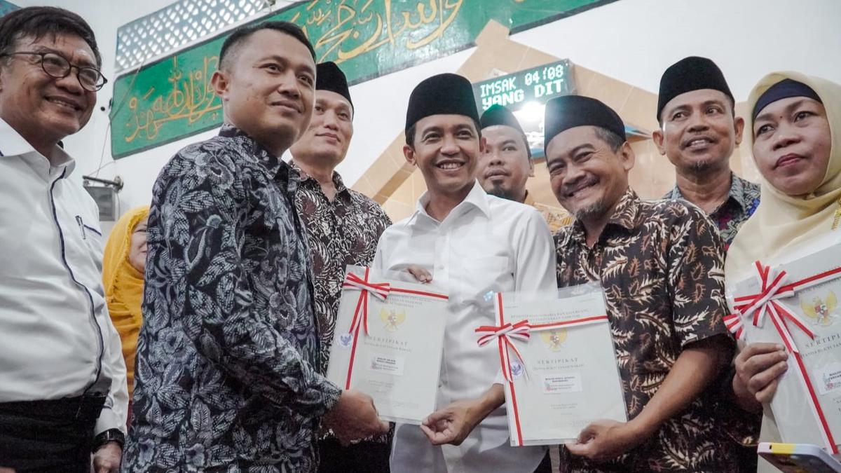 Wamen ATR Targetkan 2024 Semua Tanah Wakaf Sudah Mendapat Sertifikat