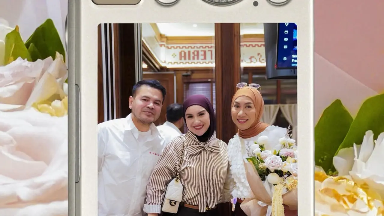 Tampil Serba Cokelat, Gaya Irish Bella Saat Rayakan Ulang Tahun Sang Ibunda Curi Perhatian