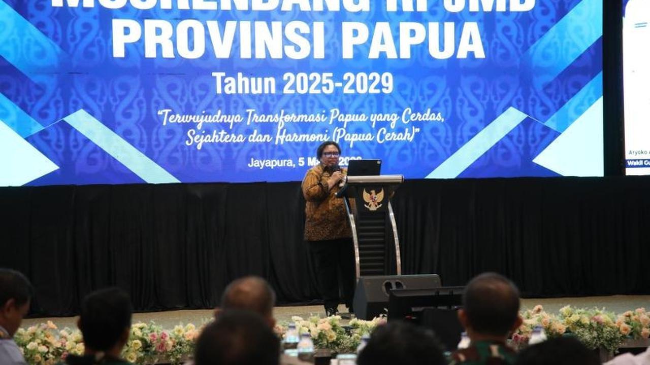 Wamendagri Ribka Haluk Tekankan Pentingnya Sinkronisasi RPJMD Papua dengan Pembangunan Nasional