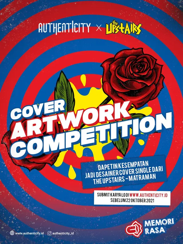 Brand Campaign Authenticity Memori Rasa dikemas dalam kompetisi ilustrasi desain