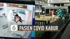 Beredar video seorang pasien Covid-19 mencoba kabur dari rumah sakit hingga mengeluarkan jurus silat ke petugas.