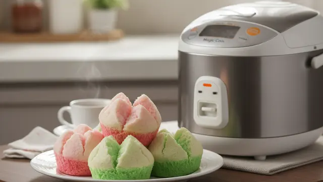 Resep Membuat Bolu Kukus Mekar dan Bermotif di Magic Com