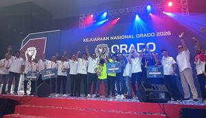 Seremoni penghargaan kepada tim-tim berprestassi di Kejurnas Turnamen ORADO 2026 yang digelar di Megamendung, Jawa Barat, Minggu (26/4/2026). (Dok. PB ORADO)