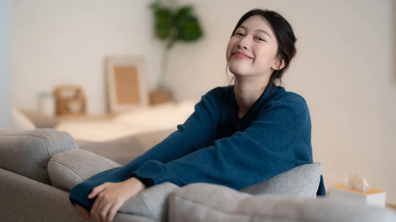 wanita september rutinitas muda