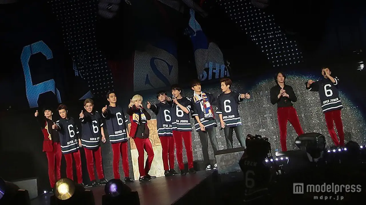 Kemilau Super Junior dalam Aksinya di Super Show 6 Tokyo