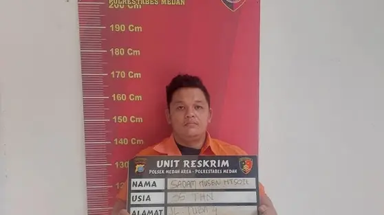 Pria di Medan Curi Emas Ayah 177 Gram untuk Judi Online