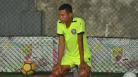 Ikhfanul Alam jadi satu di antara rekrutan baru Arema FC musim ini. (Bola.com/Iwan Setiawan)