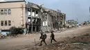 <p>Sejak itu, ribuan warga Gaza terbunuh dan lebih dari separuh penduduknya kehilangan tempat tinggal akibat kampanye militer Israel yang tiada henti. (AP Photo/Victor R. Caivano)</p>