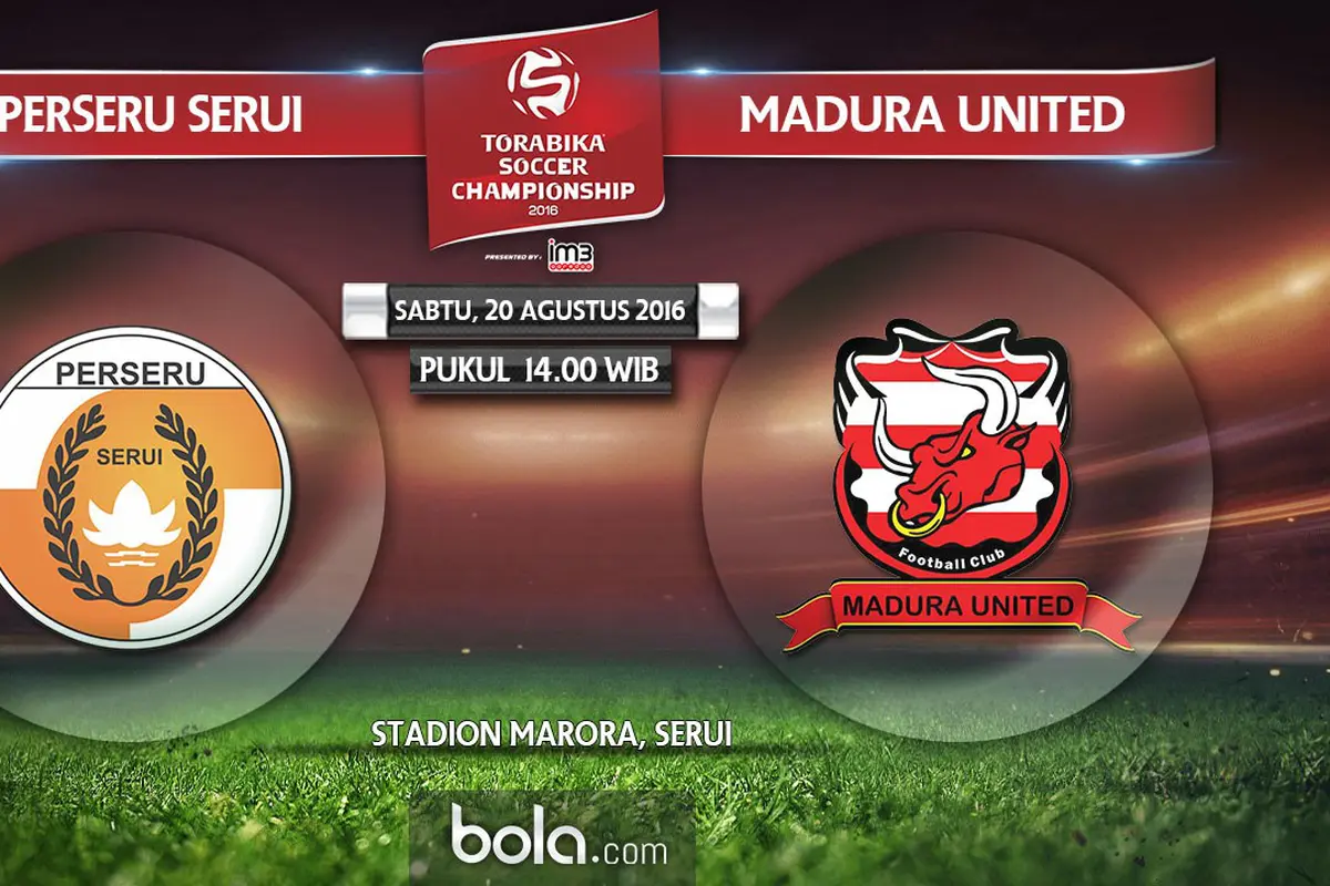 Perseru Serui Vs Madura United (Bola.com/Adreanus Titus) 