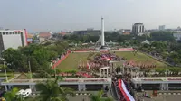 Tugu Pahlawan Merah Putih di Surabaya, Jawa Timur. (Foto: Dok Humas Pemkot Surabaya)