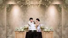 Sungmin Super Junior dan Kim Sa Eun resmi menikah pada 13 Desember 2014, di RAUM di Seoul, Korea Selatan. (Istimewa)