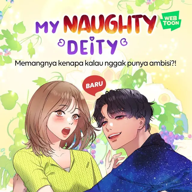 Webtoon My Naughty Deity (Instagram/linewebtoon.id)