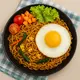 ilustrasi mie goreng sederhana/image generated by AI&nbsp;