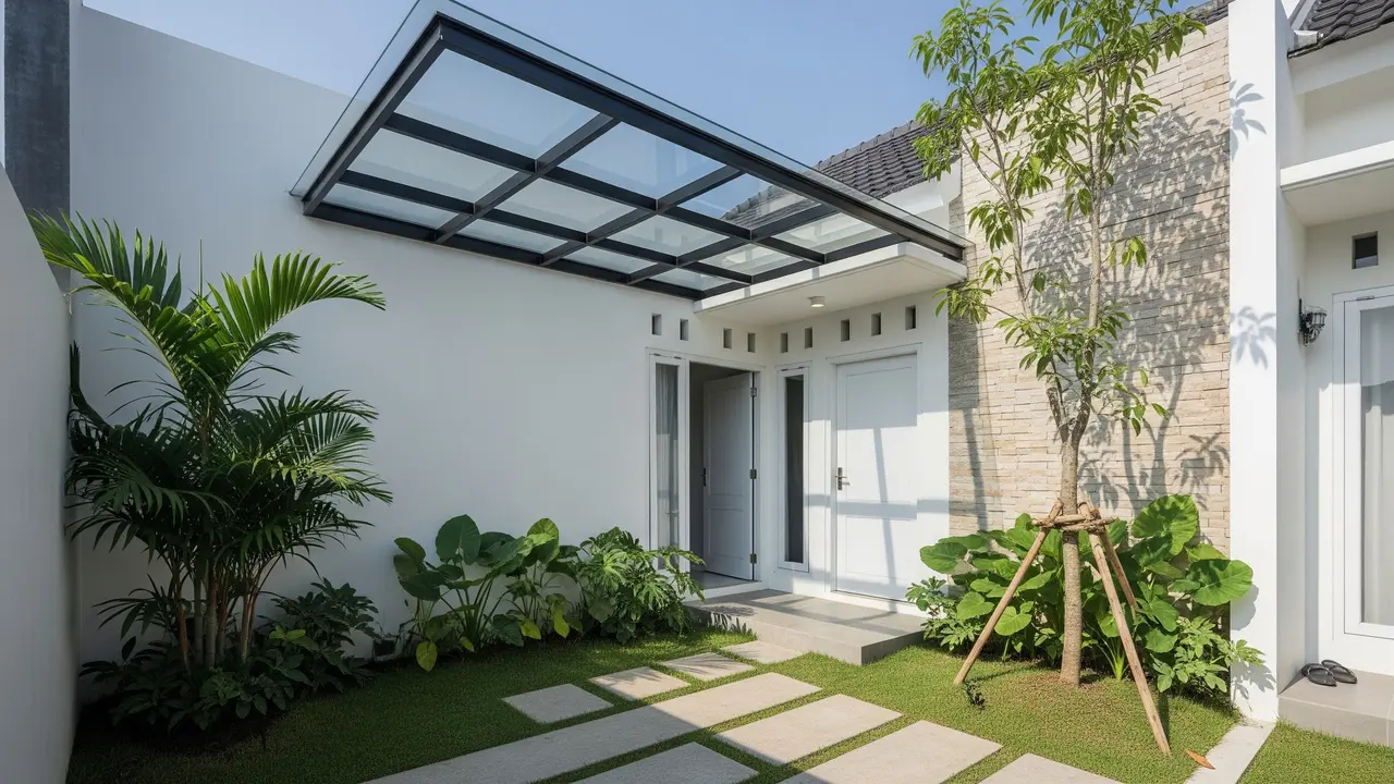 Kanopi Tanpa Tiang (Cantilever)