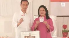 Usai mencoblos, Jokowi memberikan sejumlah pesan pada warga DKI Jakarta. Di depan TPS 04, Gambir, Jakarta Pusat, Jokowi meminta agar masyarakat tetap beralapang dada.