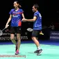 Ganda campuran Indonesia, Hafiz Faizal/Gloria Emanuele Widjaja, gagal melangkah ke babak perempat final All England 2018, Jumat (16/3/2018). (PBSI)