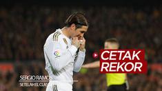 Berita video bek Real Madrid, Sergio Ramos, mencetak rekor setelah melakoni laga El Clasico melawan Barcelona yang berakhir dengan skor 0-0, Rabu (18/12/2019).