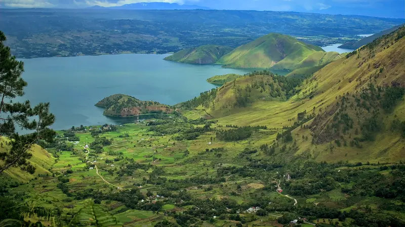 Ilustrasi Danau Toba