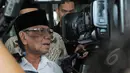 Hasyim berharap kisruh KPK-Polri bisa diselesaikan dengan pendekatan budaya, tidak semata-mata pendekatan hukum, Jakarta, Jumat (30/1/2015). (Liputan6.com/Herman Zakharia)