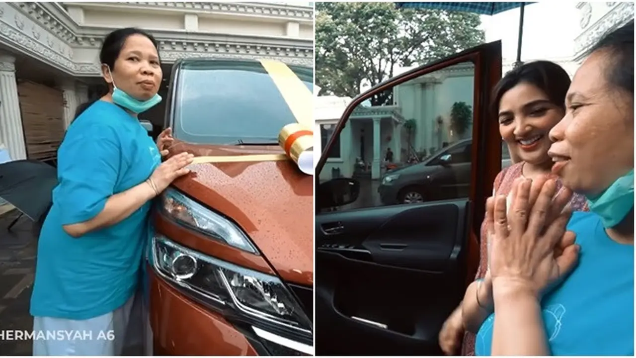 7 Momen Ashanty Hadiahi Mobil Mewah Asisten, Enggak Boleh Dijual