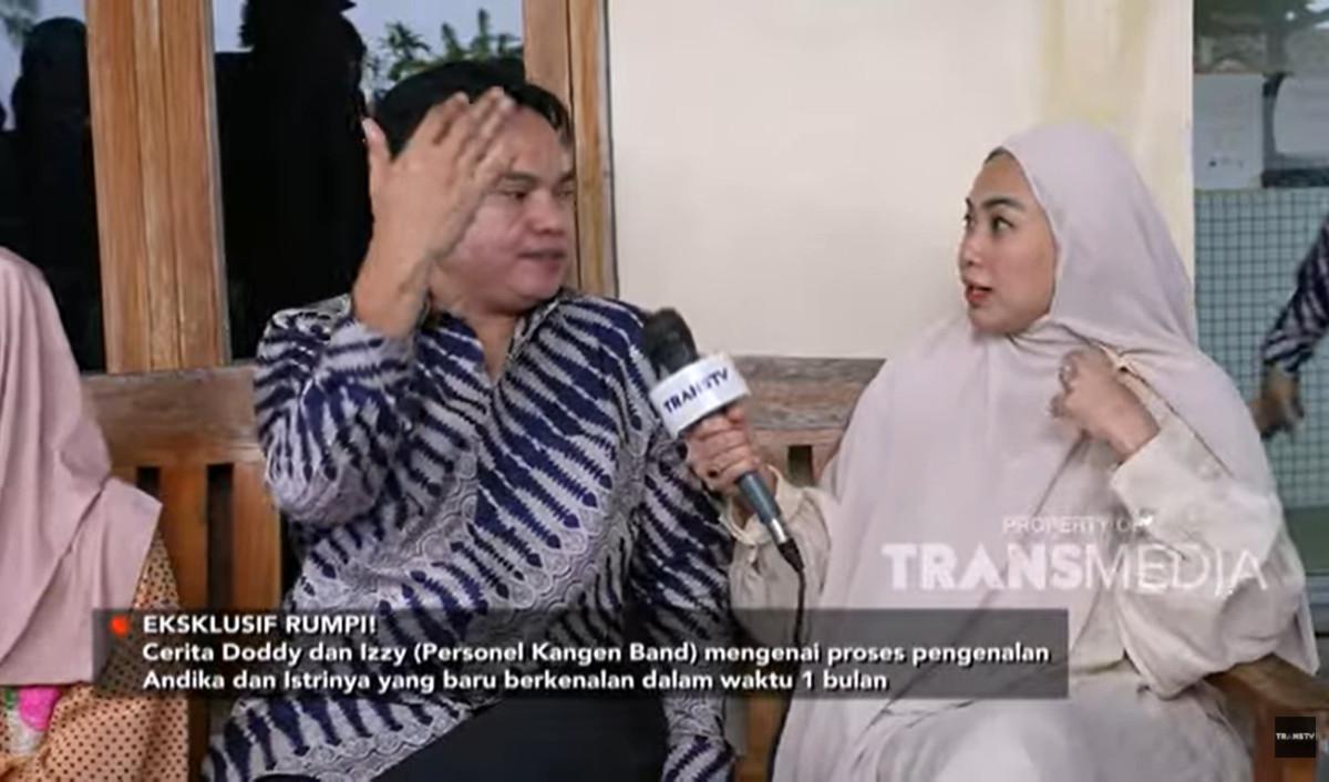 Andika sendiri kata Doddy sudah pernah mengenalkan calon istrinya kepada para personel Kangen Band.<br>