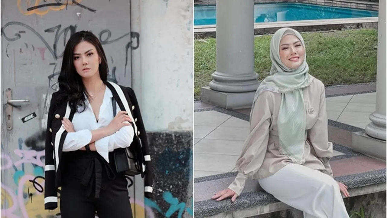 6 Potret Nita Gunawan saat Pakai Hijab, Jadi Sorotan