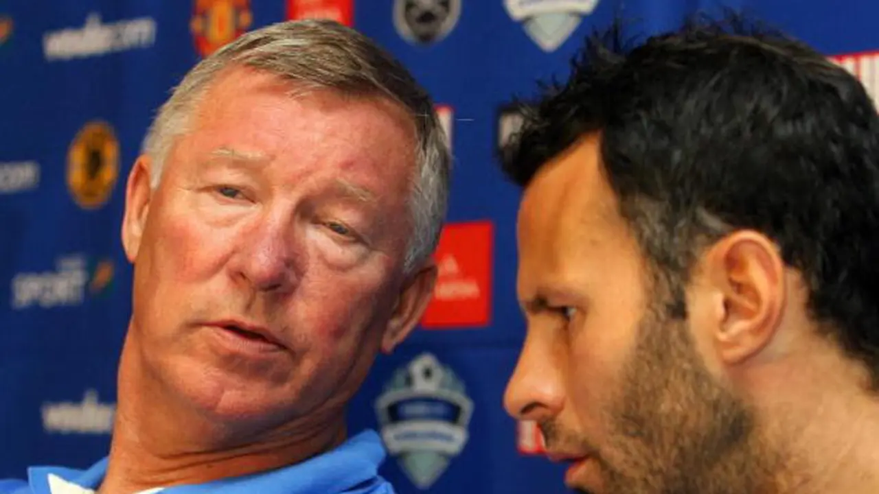 sir alex ferguson - ryan giggs