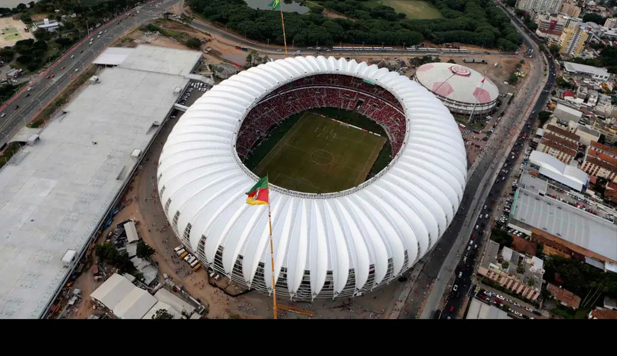 Stadion Beira-Rio di Porto Alegre. Kapasitas 48.849 orang (REUTERS / Edison Vara)