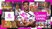 Lamine Yamal Resmi Jadi Brand Amassador Game eFootball! Begini Kata Neymar Jr. (Doc: Konami)