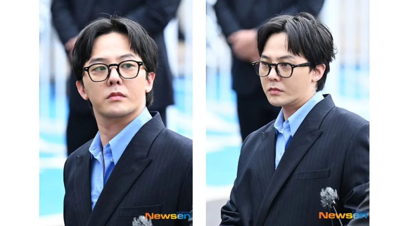 G-Dragon BIGBANG Datang Secara Sukarela Guna Menjalani Investigasi di Kantor Polisi Nonhyeon di Incheon, Seoul, Terkait Dugaan Penggunaan Narkoba (Foto: NewSen)