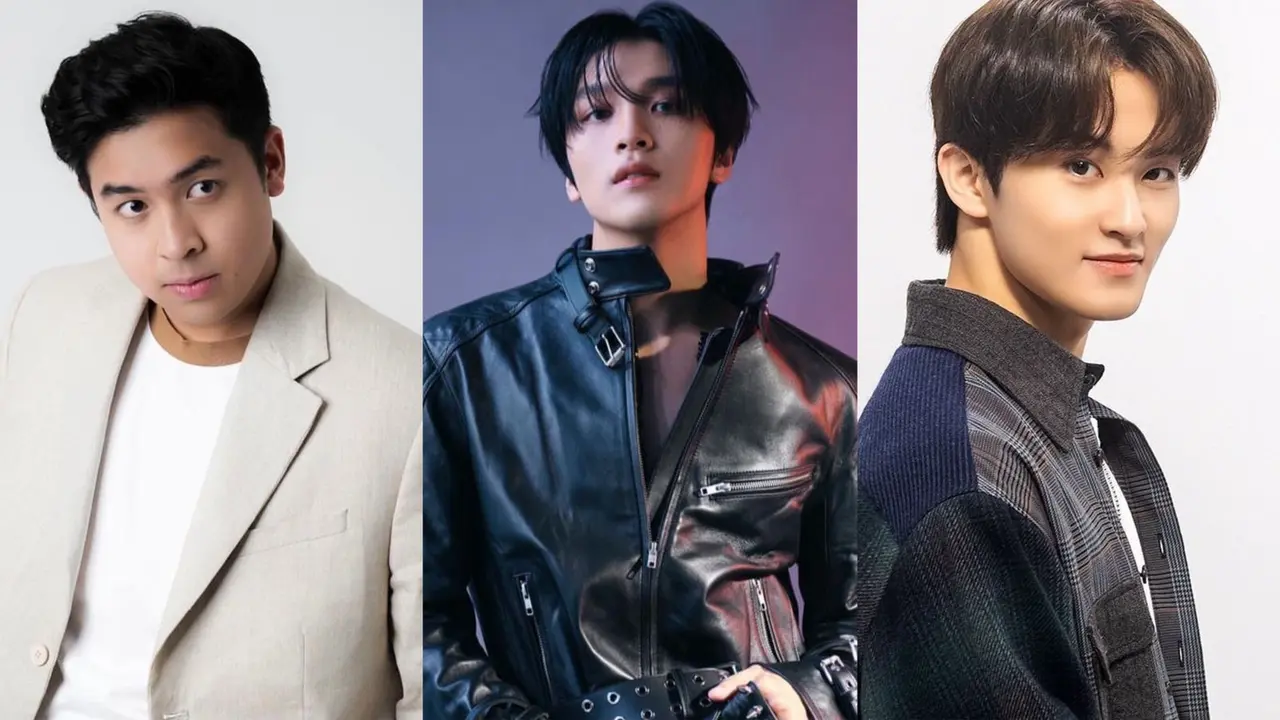 Jerome Polin bikin konten joget dengan Mark dan Haechan NCT pada saat konser The Dream Show (TDS) 3 di Jakarta kemarin. (Kolase Instagram @jeromepolin @haechanahceah dan Twitter @NCTDREAMCENTER)