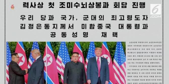 VIDEO: Lewat Video, Kim Jong-Un Ancam Trump