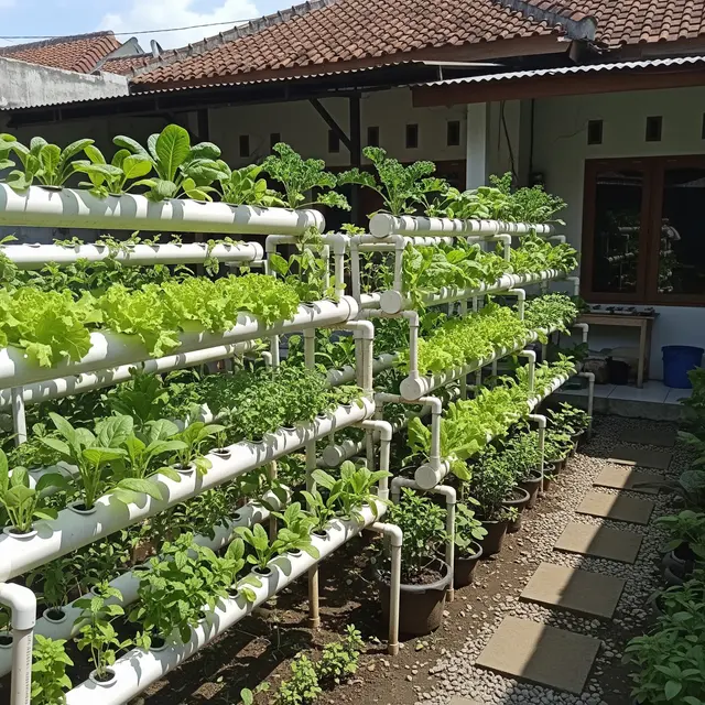Trik Hidroponik Murah agar Sayuran Tumbuh Lebih Cepat dan Subur, Panen Melimpah