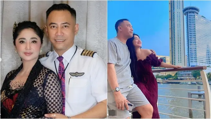 Sempat Dikira Putus, Ini 6 Potret Dewi Perssik dan Rully yang Makin Mesra