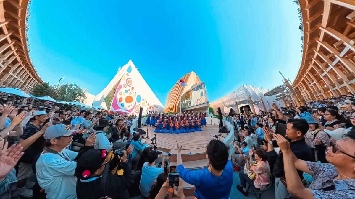 Lagu Ondel-ondel hingga Cublak-cublak Suweng Undang Tepuk Tangan Penonton di World Expo Osaka 2025