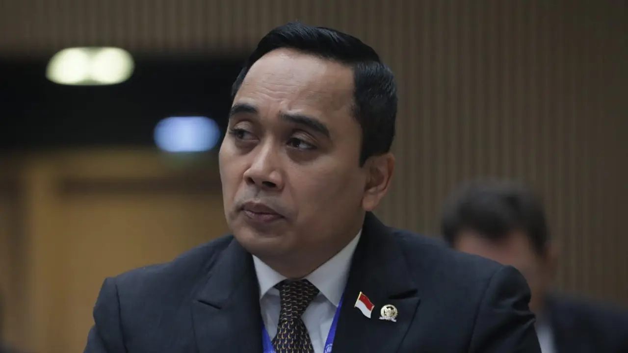 Potret Wakil Ketua BKSPA Putu dalam pertemuan antar palemen internasional di Rwanda, Rabu, 12 Oktober 2022. (Dok. Liputan6.com)