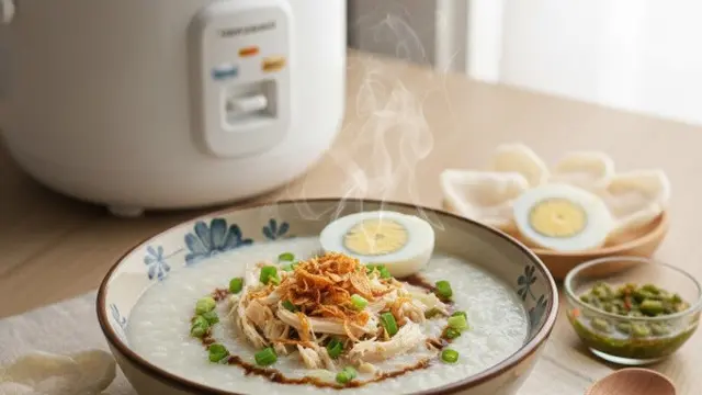 Resep makanan yang bisa dimasak di magic com (Foto: Gemini AI)