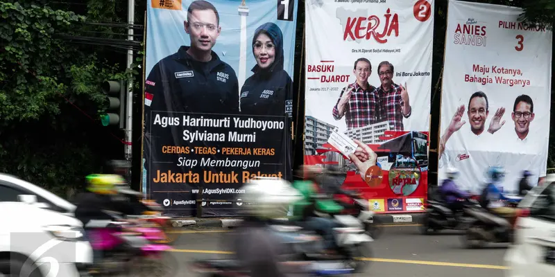 20161121-Baliho kampanye Pilkada DKI mulai hiasi Ibu Kota-Jakarta