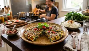 Resep Telur Dadar Daun Singkong, Menu Rumahan Sederhana yang Selalu Menggugah Selera