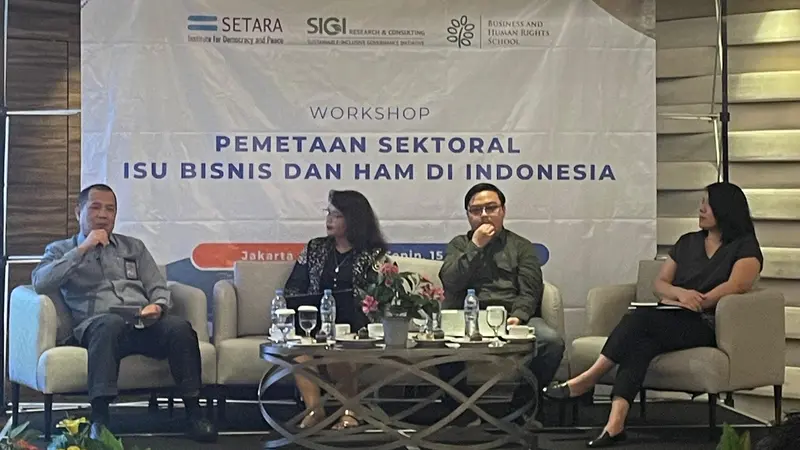 Workshop Pemetaan Sektoral Isu Bisnis dan HAM di Indonesia (Istimewa)