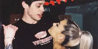 Pete Davidson benar-benar tak menyukai siapapun yang menghina sang tunangan, Ariana Grande. (instagram/petedavidson)