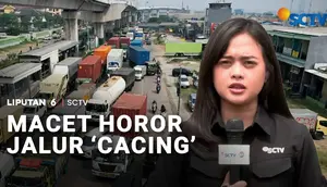 Macet Horor Jalur "Cacing"
