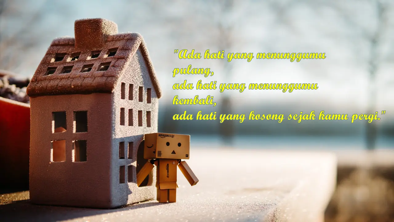 Danbo Kata-kata Menunggu