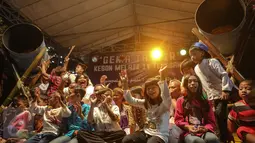 Serunya Rayakan Takbiran di Tanah Abang