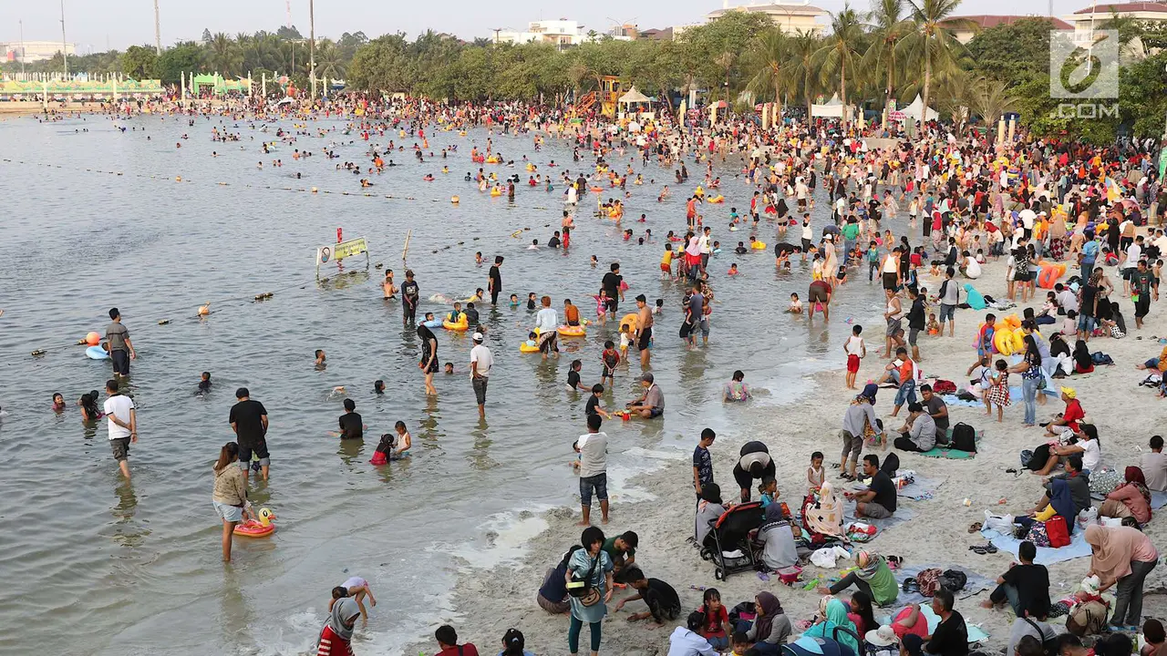 H+1 Lebaran, 80 Ribu Pengunjung Padati Ancol