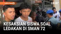 Sebuah ledakan terjadi di kawasan SMA Negeri 72 Jakarta, Kelapa Gading, Jakarta Utara, pada Jumat (7/11/2025).
